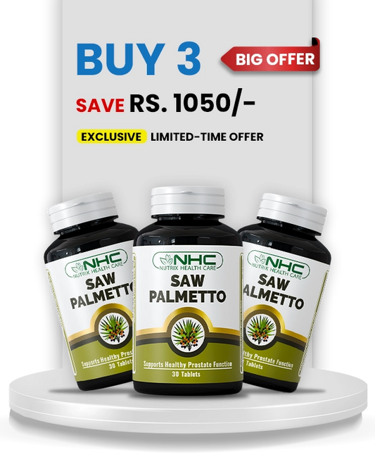 Prostate Relief Bundle (3 Saw Palmetto)