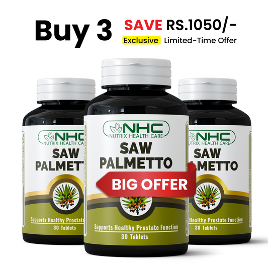 Prostate Relief Bundle (3 Saw Palmetto)